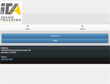 Tablet Screenshot of idtrucking.org